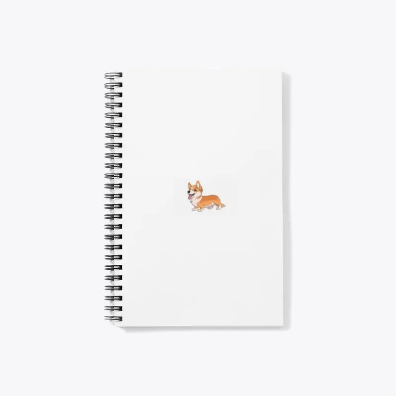 cute dog notebook